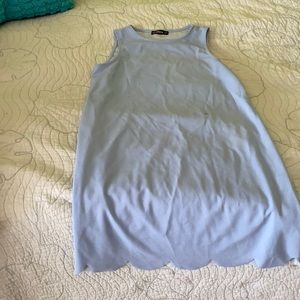 Baby blue shein dress